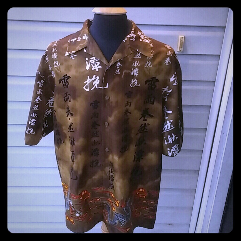 Oriental design shirt